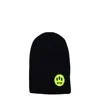 Barrow Black Wool Beanie In Black
