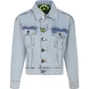 Barrow Blue Jacket For Kids With Smiley In Denim