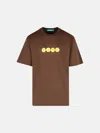 Barrow Brown Cotton T-shirt In Brown
