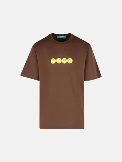Barrow Brown Cotton T-shirt