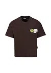 Barrow Brown T-shirt For Kids With Bear Print In Brown