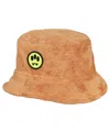 Barrow Logo-patch Brushed Bucket Hat In Neutral