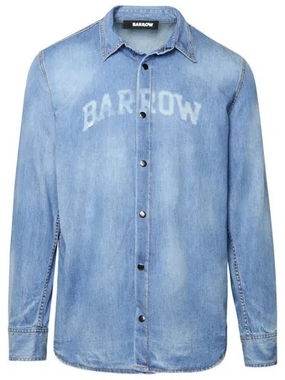 Barrow Camicia Jeans In Blue