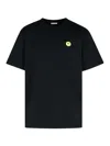 Barrow Orso Graphic Print Crew Neck T-shirt In Black