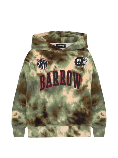 Barrow Kids' Camouflage Graphic Hoodie In Multi