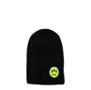 Barrow Black Wool Beanie In Black