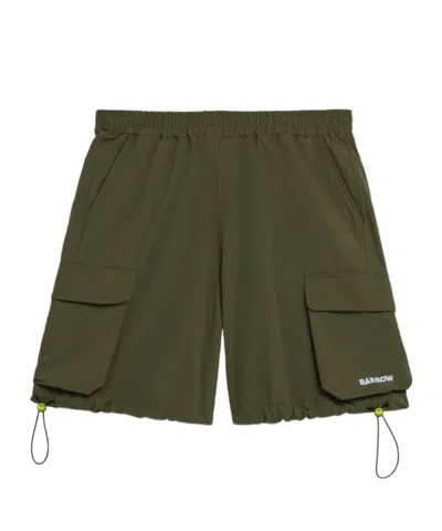 BARROW BARROW CARGO GABARDINE SHORTS