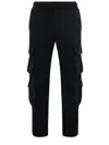 Barrow Cargo Jogging Trousers In Black