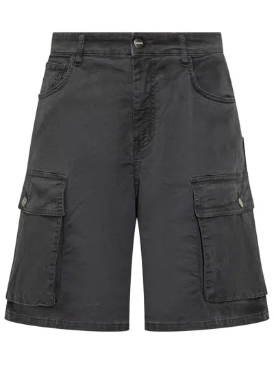 Barrow Cargo Shorts Unisex In Black