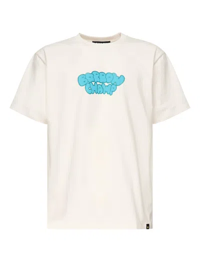 Barrow Champ T-shirt In Beige