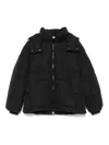 Barrow Quilted Puffer Jacket In Negro