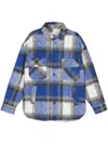 Barrow Checked Jacket In Blue