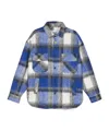 Barrow Checked Jacket In Blue
