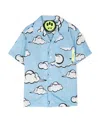 Barrow Cloud Print T-shirt In Blue