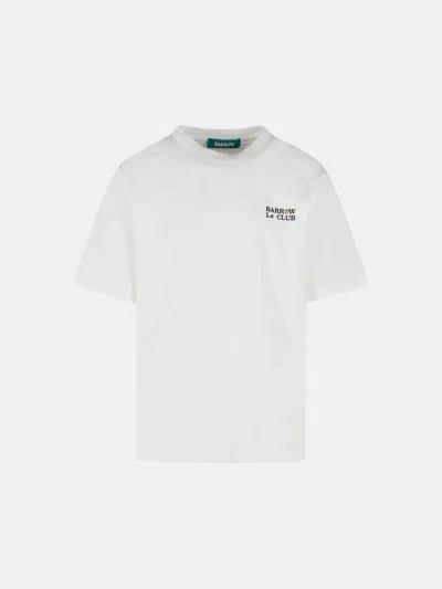 Barrow Kids' 'club' White Cotton T-shirt