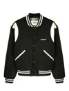 Barrow Black Varsity Jacket In Black