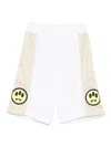 Barrow Colourblock Shorts In White