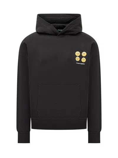Barrow Comfortable Hoodie Sweatshirt For Fall 2025 In Nero