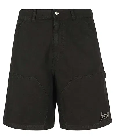 Barrow Cotton Bermuda Shorts In Black