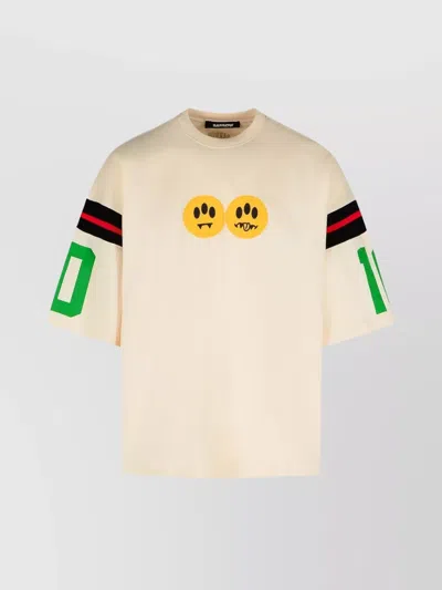 BARROW COTTON CREW NECK T-SHIRT GRAPHIC PRINT