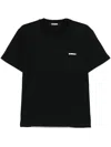 Barrow Cotton Jersey T-shirt In Black  