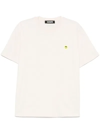 Barrow Cotton Jersey T-shirt In Neutrals