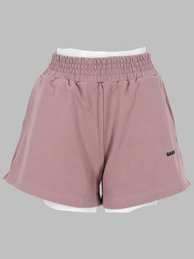 Barrow Cotton Mini Shorts For Women In Animal Print