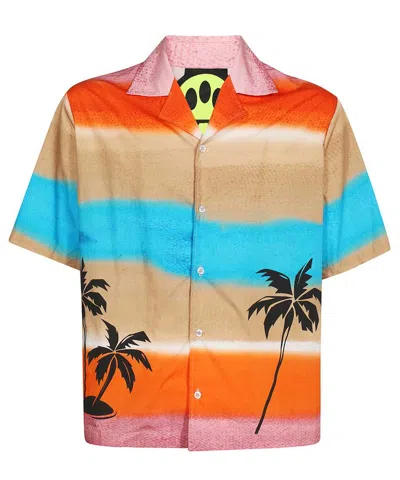 Barrow Cotton Shirt In Multi