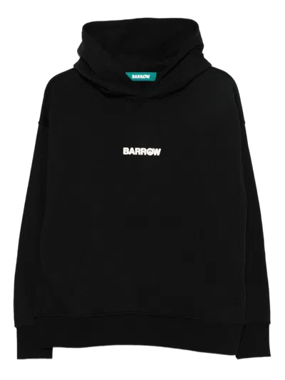 Barrow Cotton Sweatshirt In Black