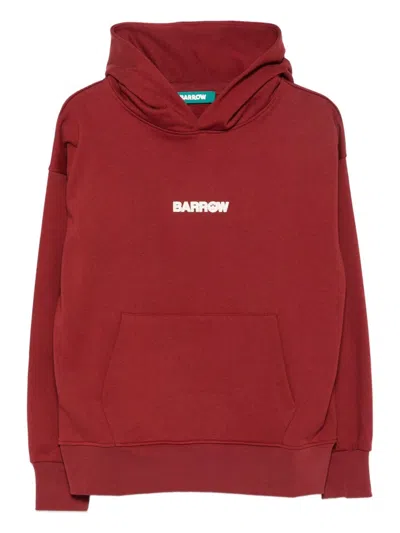 Barrow Cotton Sweatshirt In Red