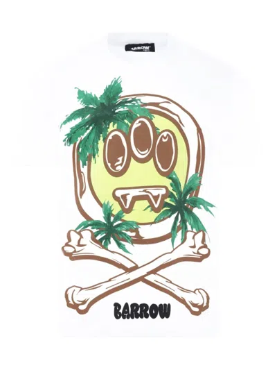 Barrow Cotton T-shirt In White