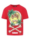 Barrow Red T-shirt For Kids With Smiley