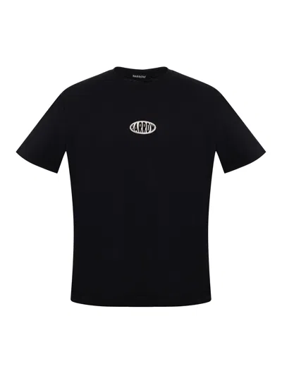Barrow Cotton T Shirt In Black