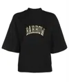 Barrow Woman T-shirt Black Size M Cotton In Black