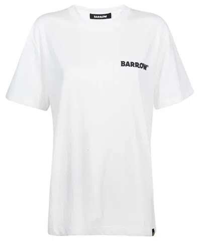 Barrow Cotton T-shirt In White