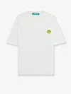 Barrow Logo Print Loose T-shirt In White