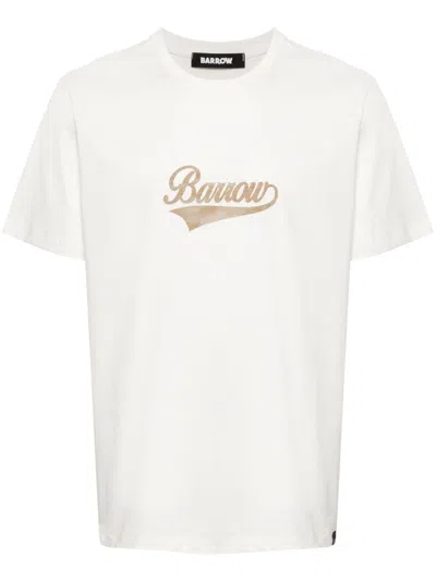 Barrow Cotton T-shirt In White