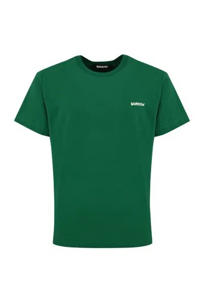 BARROW COTTON T-SHIRT WITH TEDDY PRINT