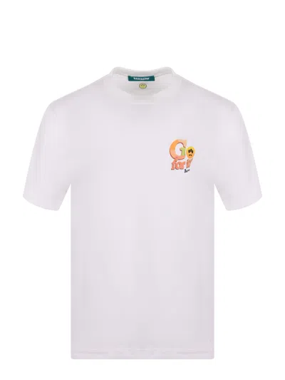 Barrow Cotton T-shirt In White