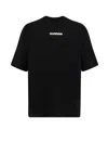 Barrow Cotton T.shirt In Black