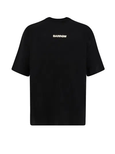 Barrow Cotton T.shirt In Black