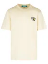 Barrow Cream Cotton T-shirt In Brown