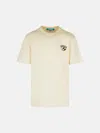 Barrow Cream Cotton T-shirt In Neutral