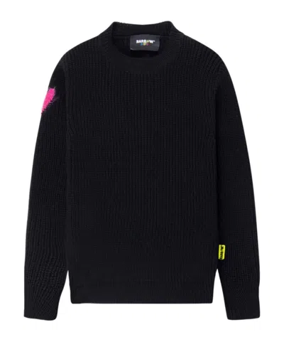 BARROW CREW-NECK INTARSIA-KNIT SWEATSHIRT