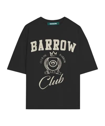 Barrow Crew Neck T-shirt In Black