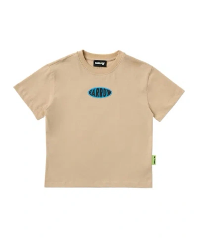 Barrow Crewneck Shortsleeve Top In Neutral