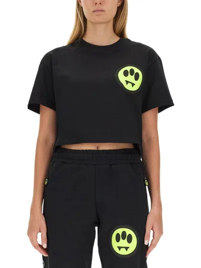 Barrow Cropped Fit T-shirt In Black