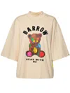 BARROW BARROW CROPPED JERSEY T-SHIRT CLOTHING