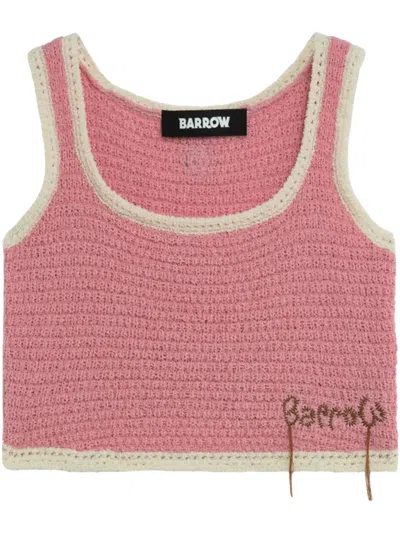 Barrow Cropped Top In Pink