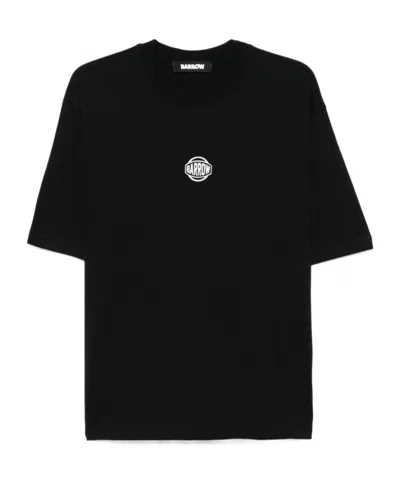 BARROW BARROW EMBELLISHED CREWNECK T-SHIRT